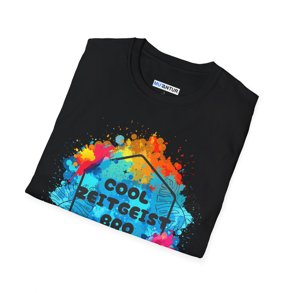 Cool Zeitgeist Bro Shirt Funny Colorful Graphic Tee for Word Nerds - Mutantur Labs LLC