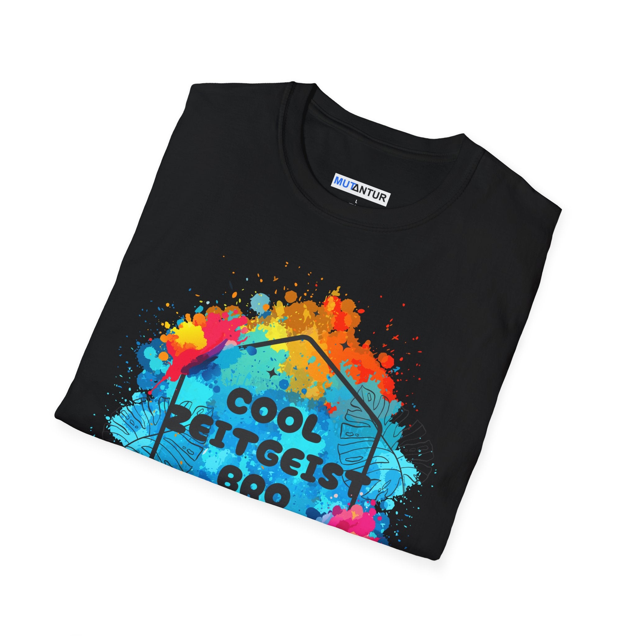 Cool Zeitgeist Bro Shirt Funny Colorful Graphic Tee for Word Nerds - Mutantur Labs LLC