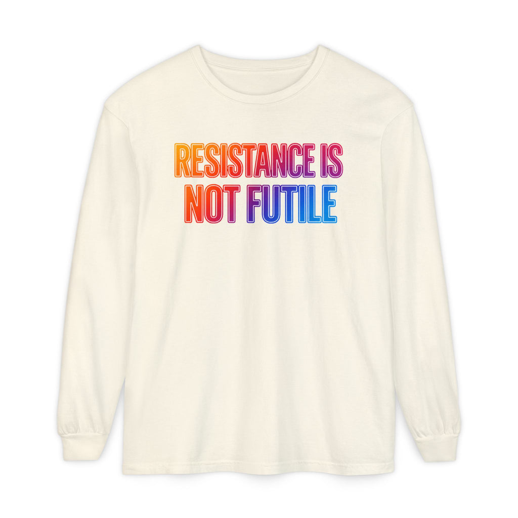 Resistance Is Not Futile Long Sleeve Tee – Rally for Freedom Shirt