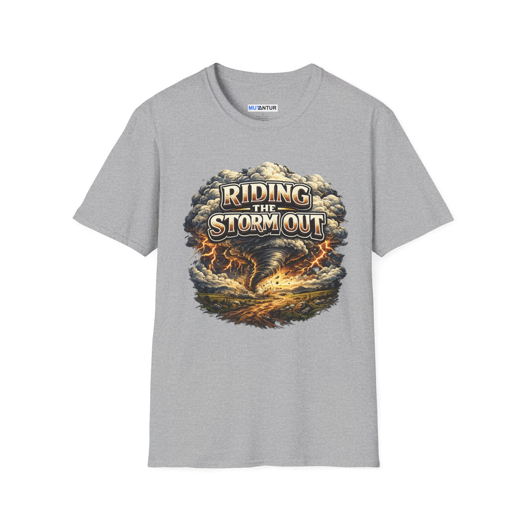 Riding the Storm Out T-Shirt | Resilient Graphic Tee - Mutantur Labs LLC