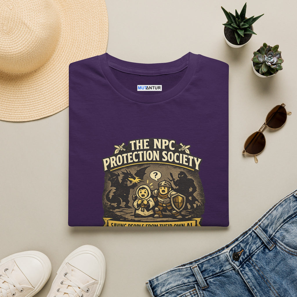The NPC Protection Society Vintage Gaming Tee