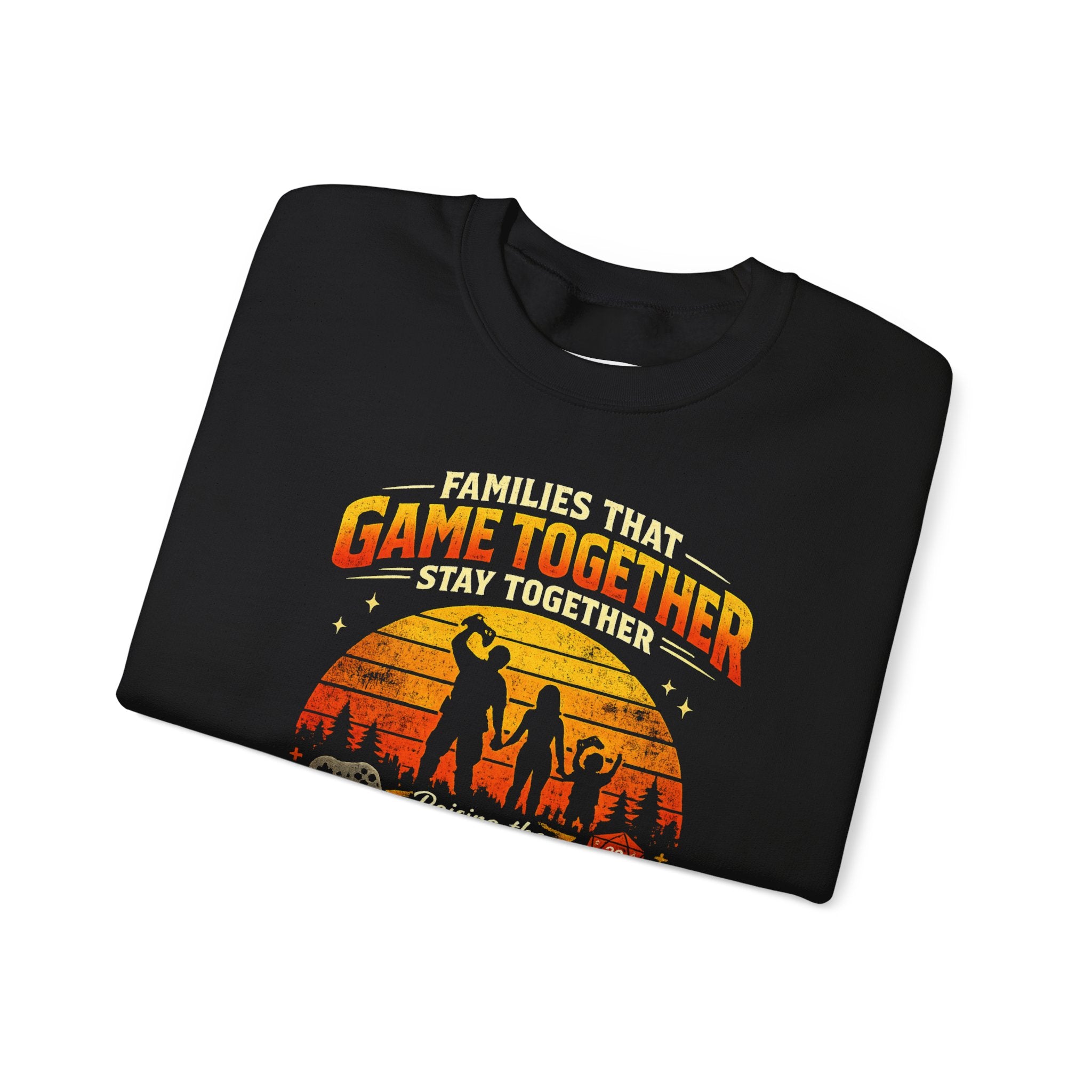 Families That Game Together Stay Together Sweatshirt - Mutantur Labs LLC