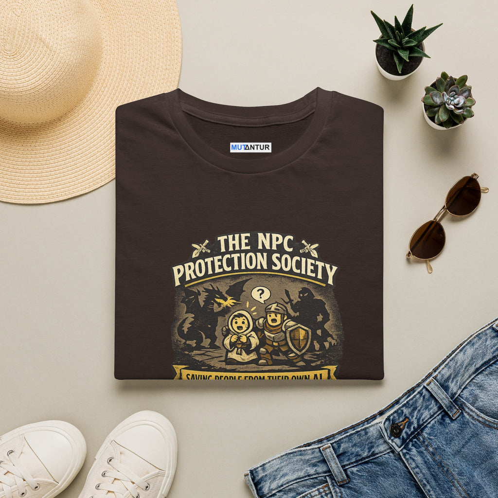 The NPC Protection Society Vintage Gaming Tee