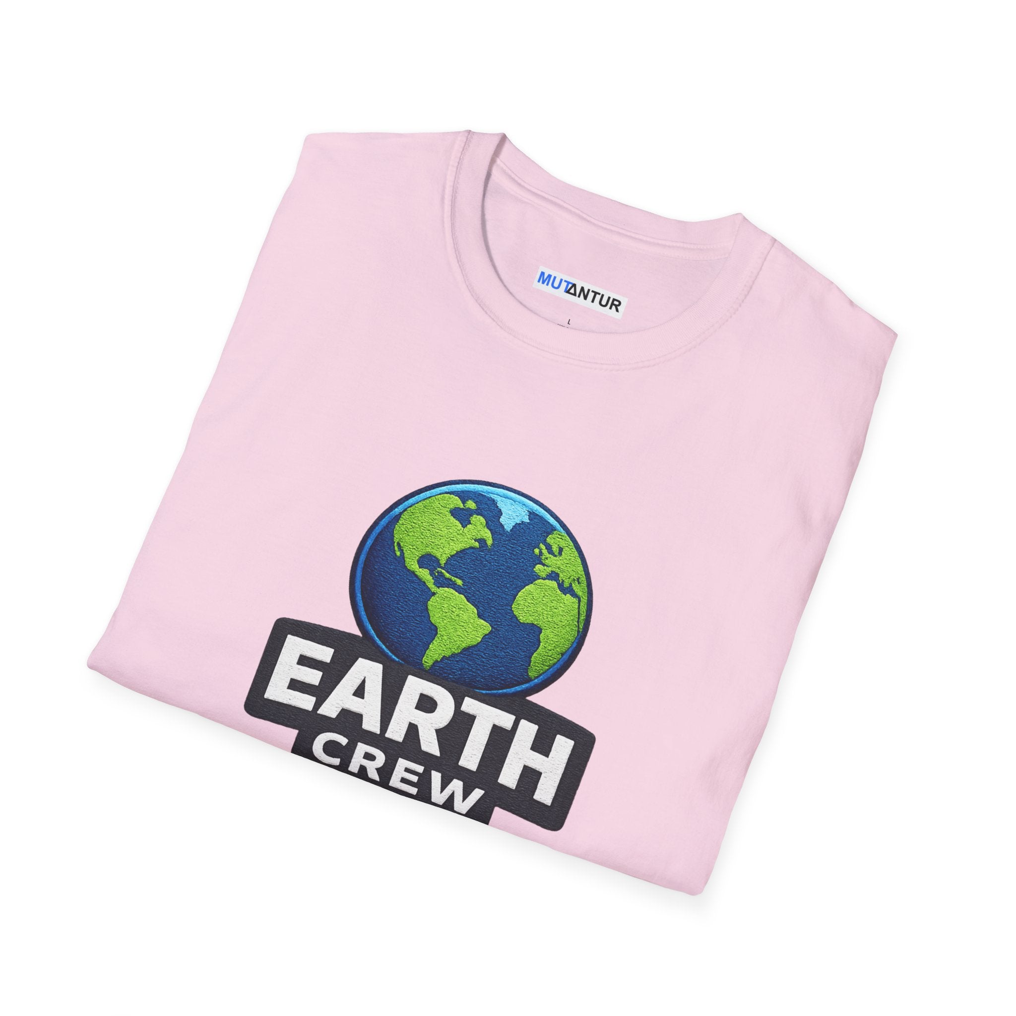Earth Crew T-Shirt — Eco-Friendly Globe Graphic Tee - Mutantur Labs LLC