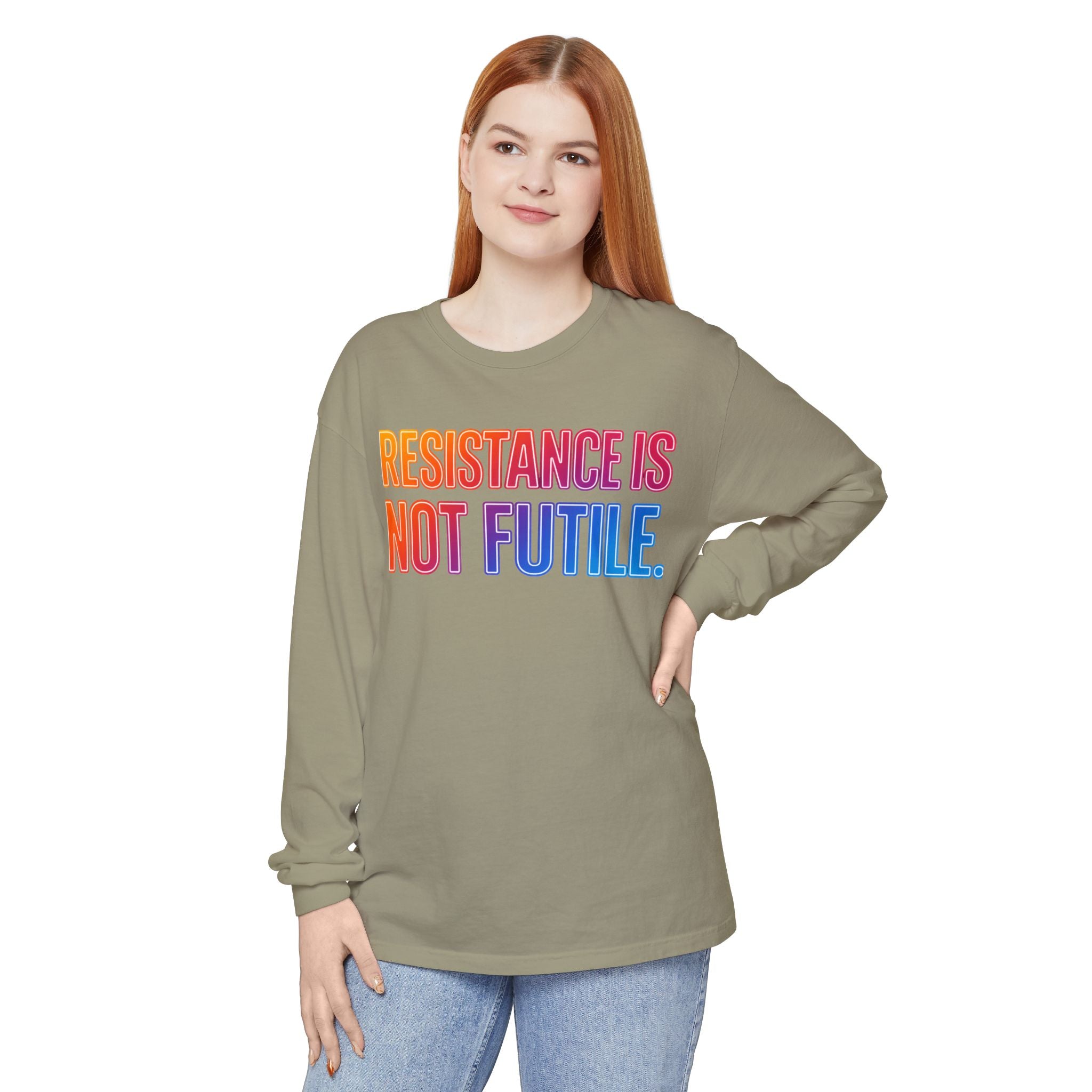 Resistance Is Not Futile Long Sleeve Tee – Rally for Freedom Shirt