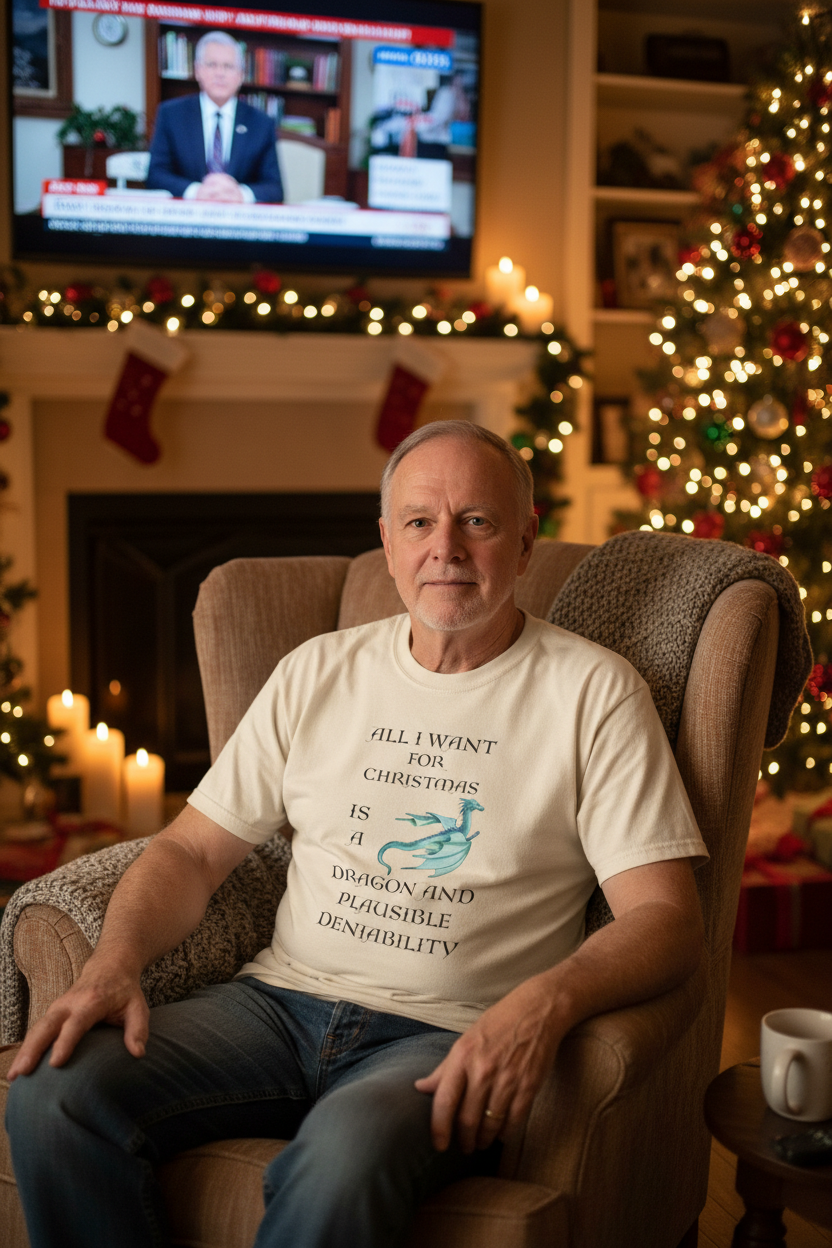 All I Want for Christmas Is a Dragon Tee