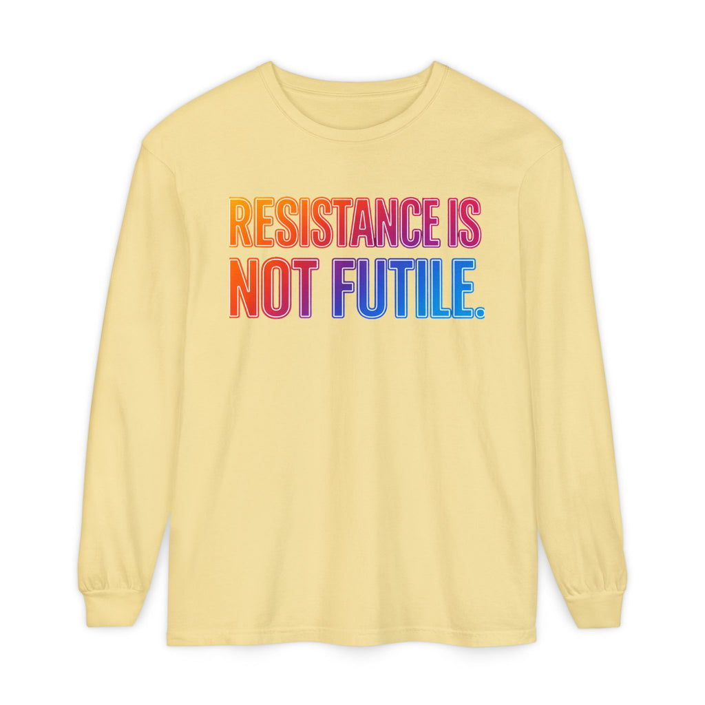 Resistance Is Not Futile Long Sleeve Tee – Rally for Freedom Shirt