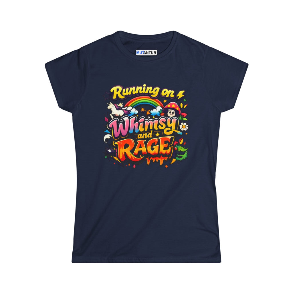 Running on Whimsy and Rage Tee - Mutantur Labs LLC