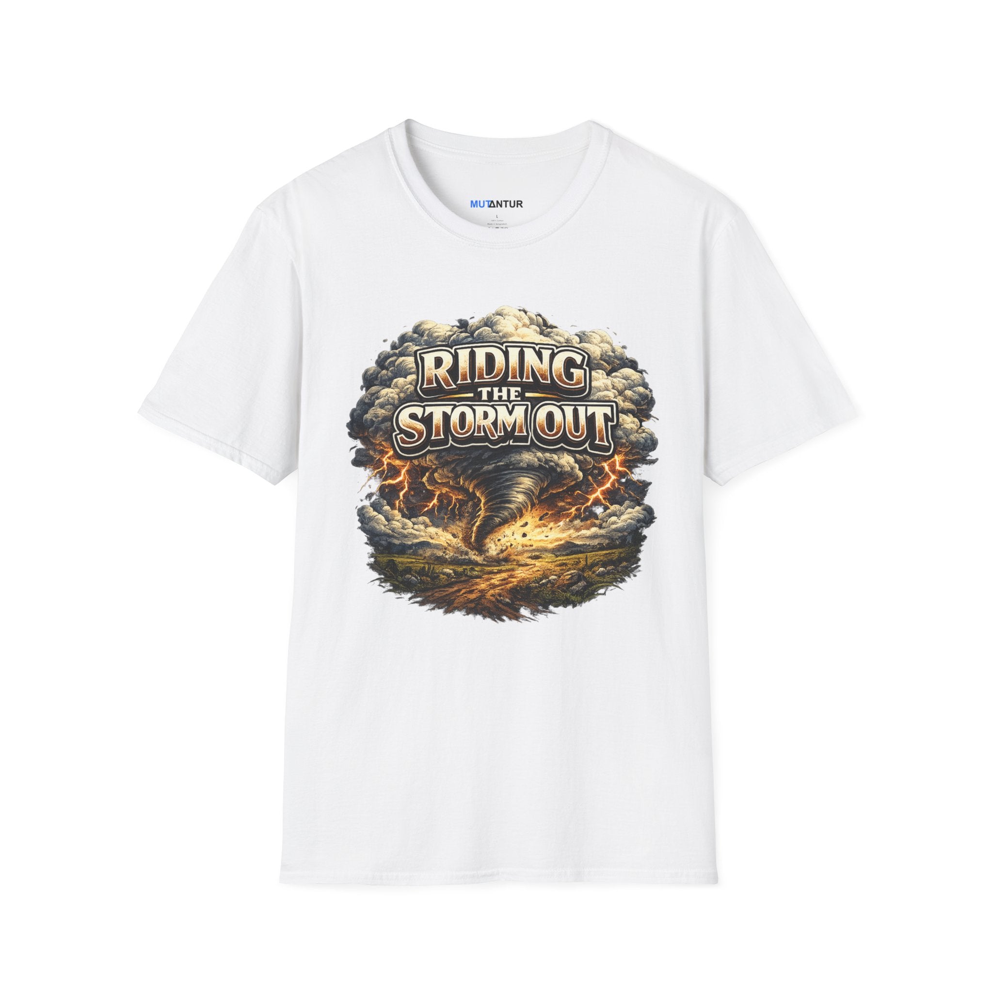 Riding the Storm Out T-Shirt | Resilient Graphic Tee - Mutantur Labs LLC