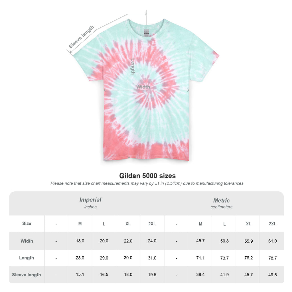 Tie-Dye Tee — D20 "Nat 20 on Optimism" Gaming T-Shirt