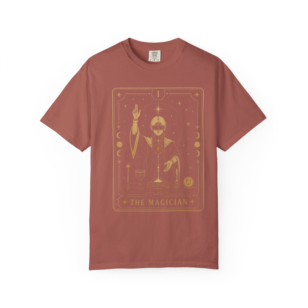 The Magician Tarot T-Shirt — Future Arcana Comfort Colors Graphic Tee