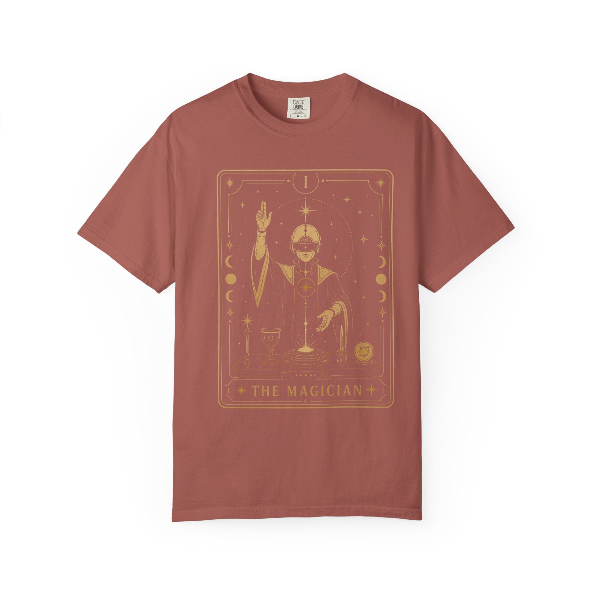 The Magician Tarot T-Shirt — Future Arcana Comfort Colors Graphic Tee