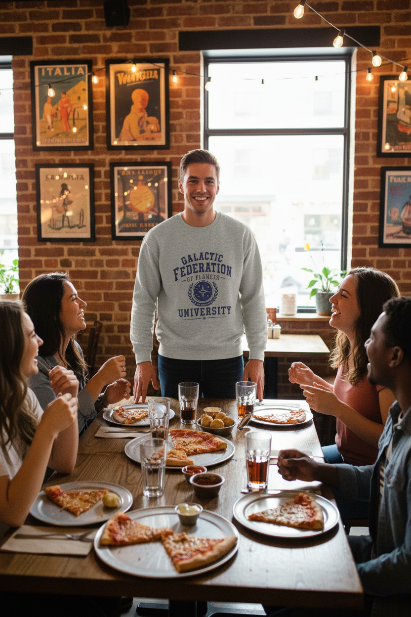 Galactic Federation University Crewneck Sweatshirt