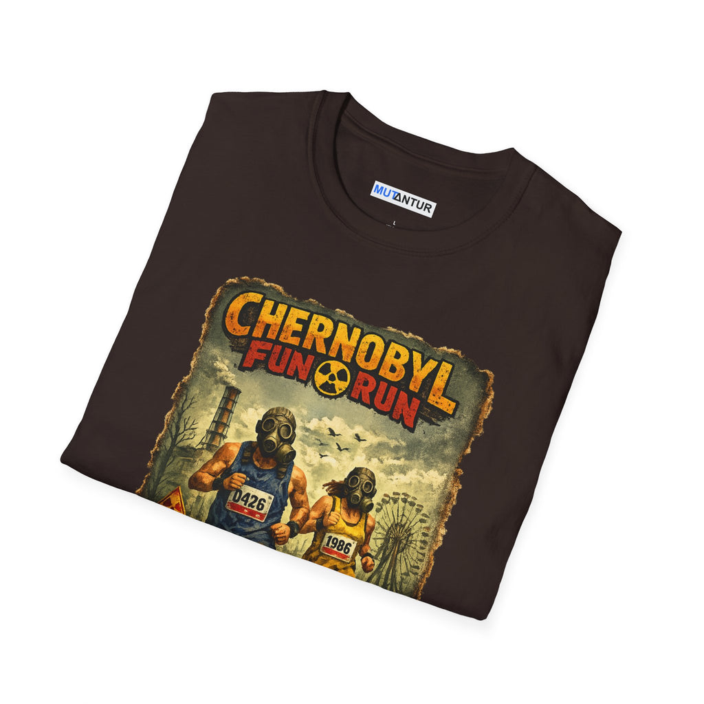 Chernobyl Fun Run T‑Shirt — Get a Healthy Glow Retro Nuclear Humor Tee - Mutantur Labs LLC