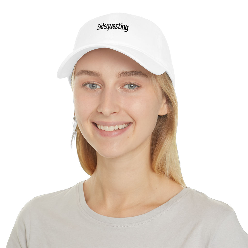 Sidequesting Baseball Cap — Low Profile Dad Hat for Gamers - Mutantur Labs LLC