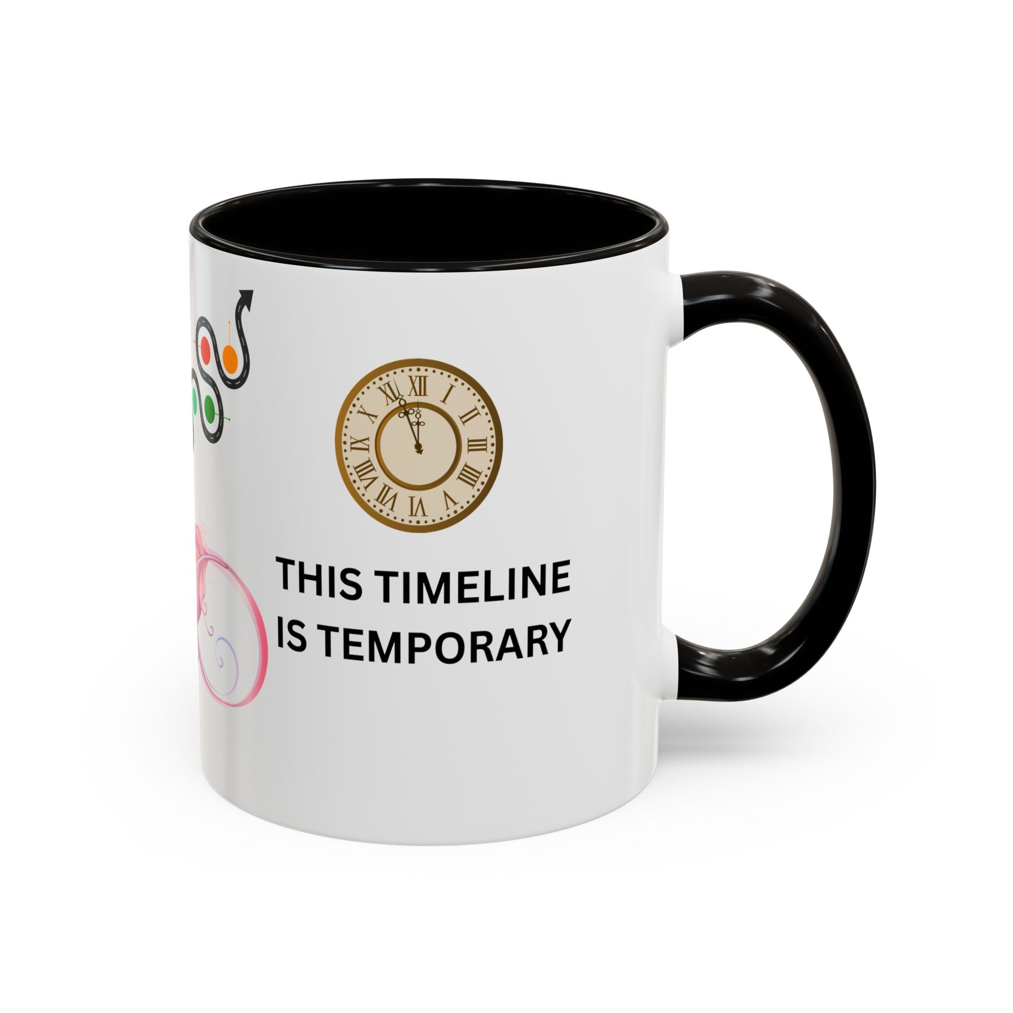 Upgrade Your Timeline Mug — This Timeline Is Temporary Funny Ceramic Coffee Cup - Mutantur Labs LLC