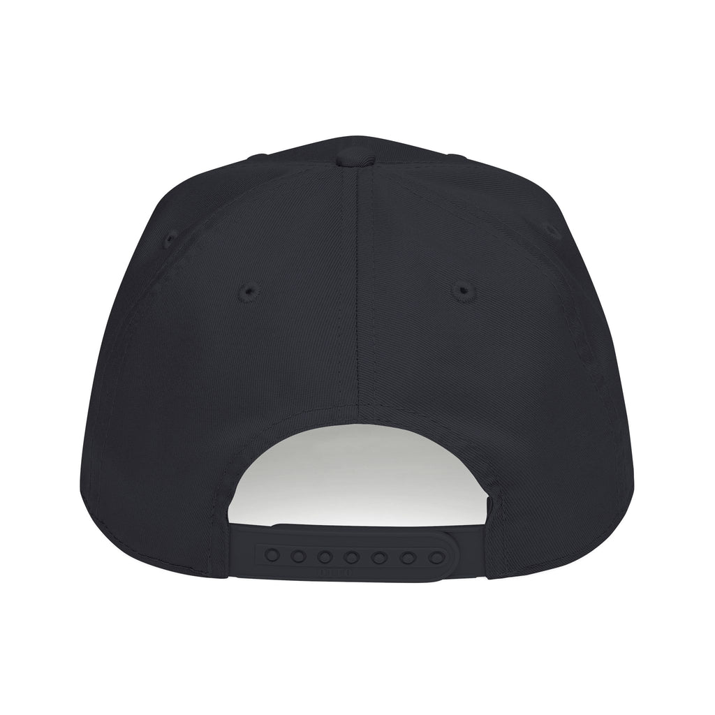 FLIGHT RISK Embroidered Mid Profile Baseball Cap | Funny Travel Hat | Aviation Humor Dad Cap | Minimalist Adventure Snapback | Gift for Frequent Flyers