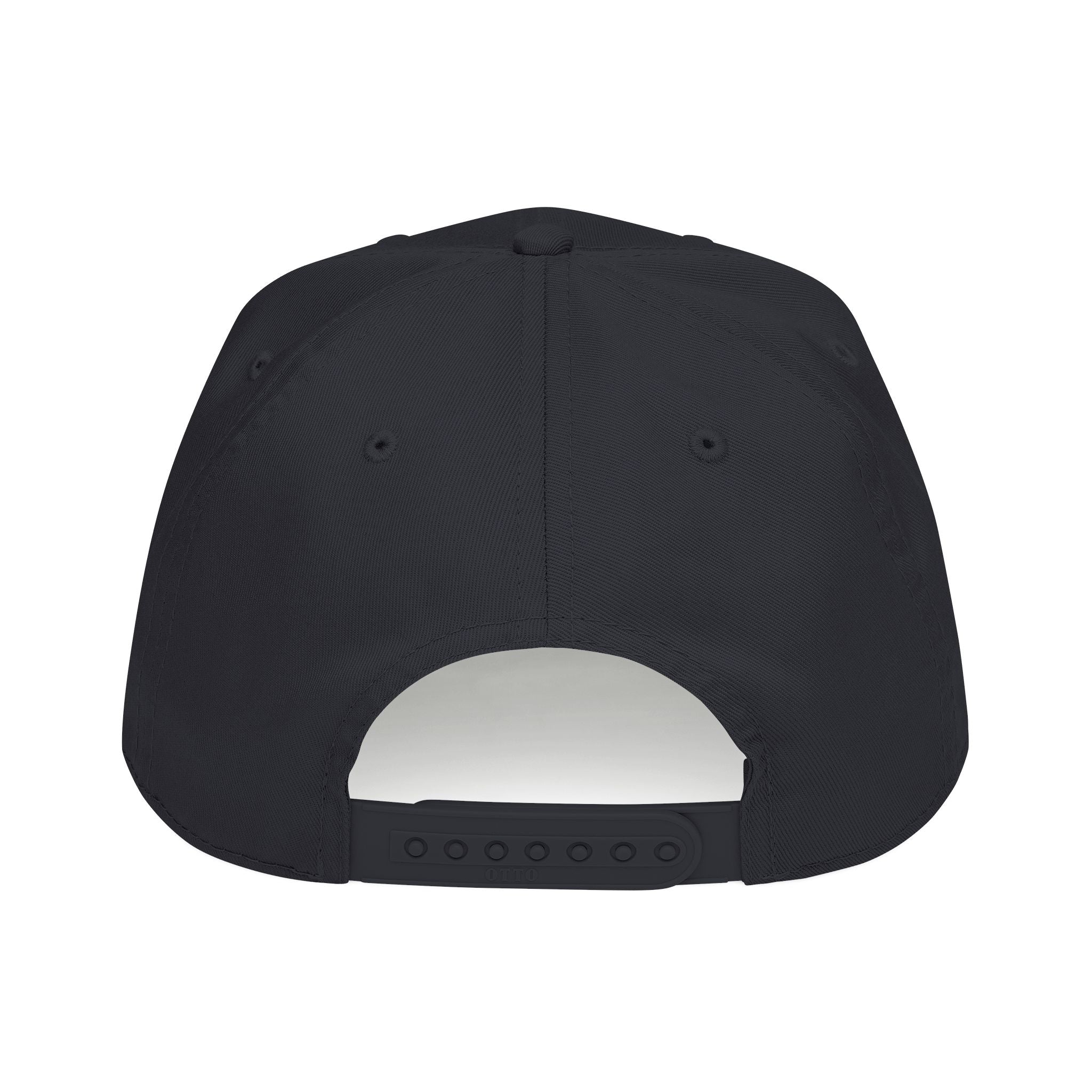 FLIGHT RISK Embroidered Mid Profile Baseball Cap | Funny Travel Hat | Aviation Humor Dad Cap | Minimalist Adventure Snapback | Gift for Frequent Flyers