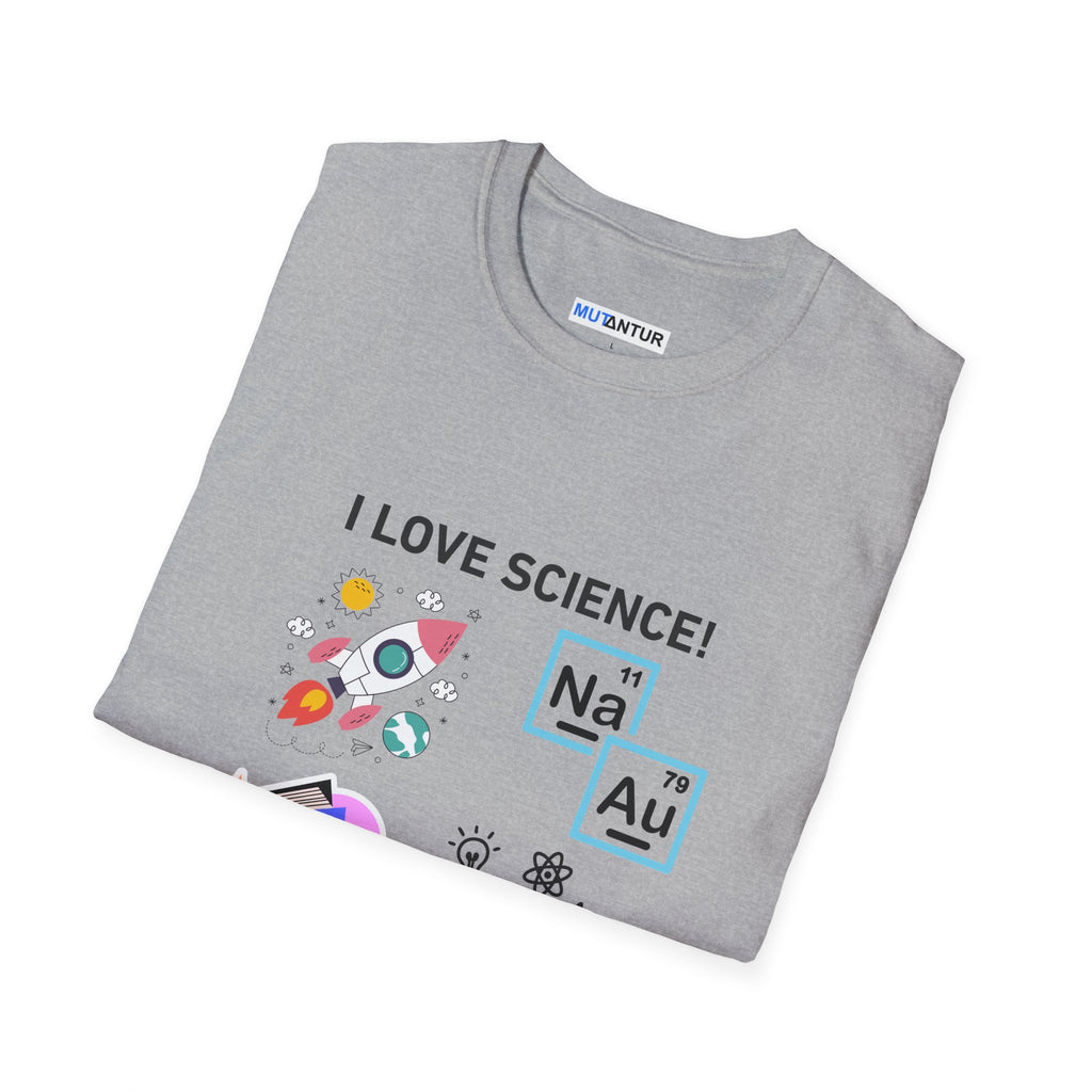 I Love Science T-Shirt | Funny Science-y Graphic Tee - Mutantur Labs LLC