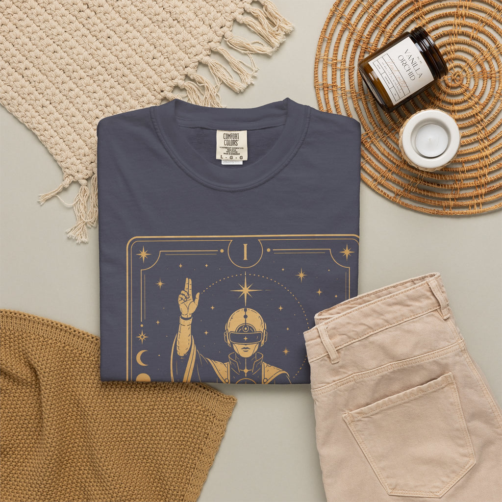 The Magician Tarot T-Shirt — Future Arcana Comfort Colors Graphic Tee