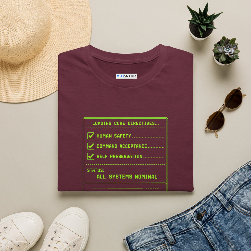 "All Systems Nominal" Retro Console Checklist Tee