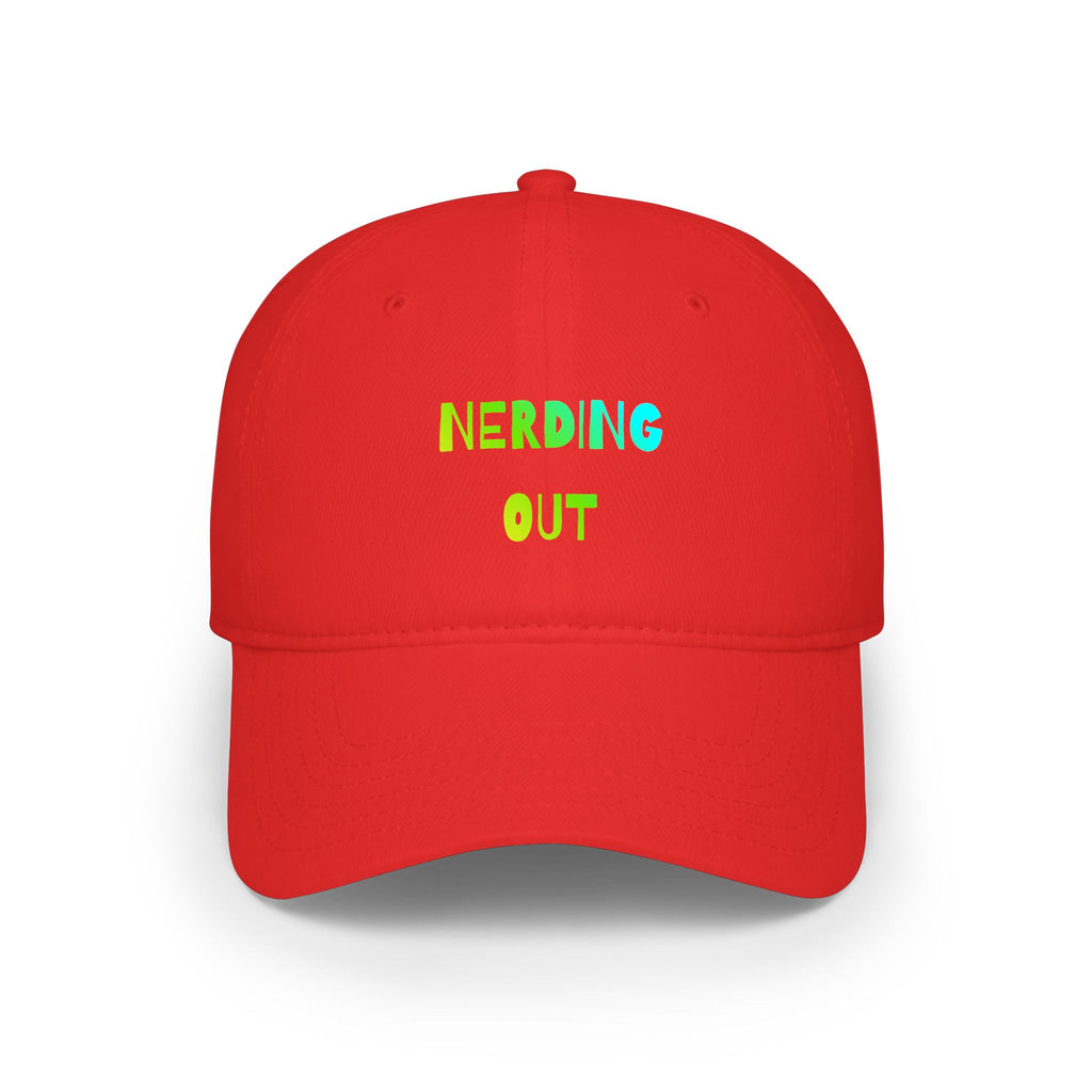 Nerding Out Baseball Cap | Colorful Geek Hat - Mutantur Labs LLC