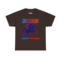 2026 Year of the Horse T-Shirt – Neon Stallion Graphic Tee - Mutantur Labs LLC