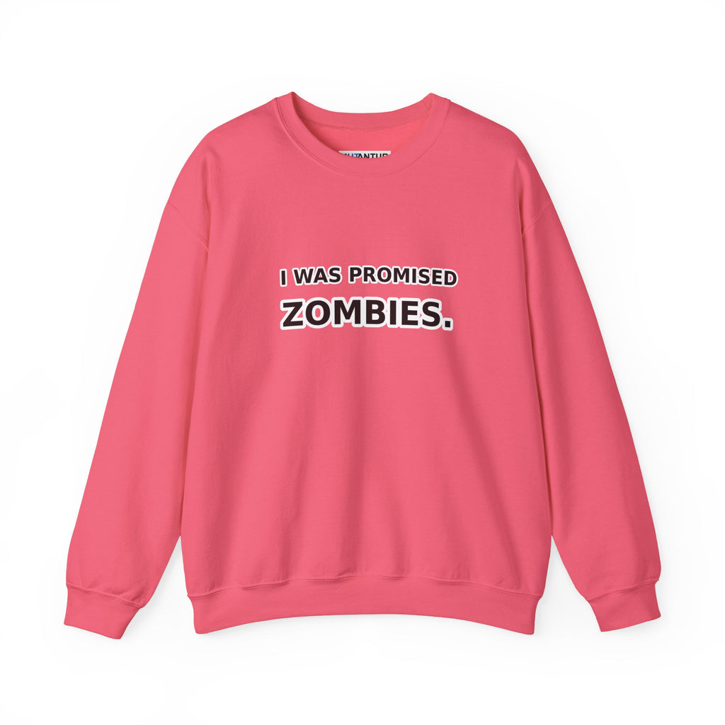 I Was Promised Zombies Sweatshirt | Funny Apocalypse Crewneck