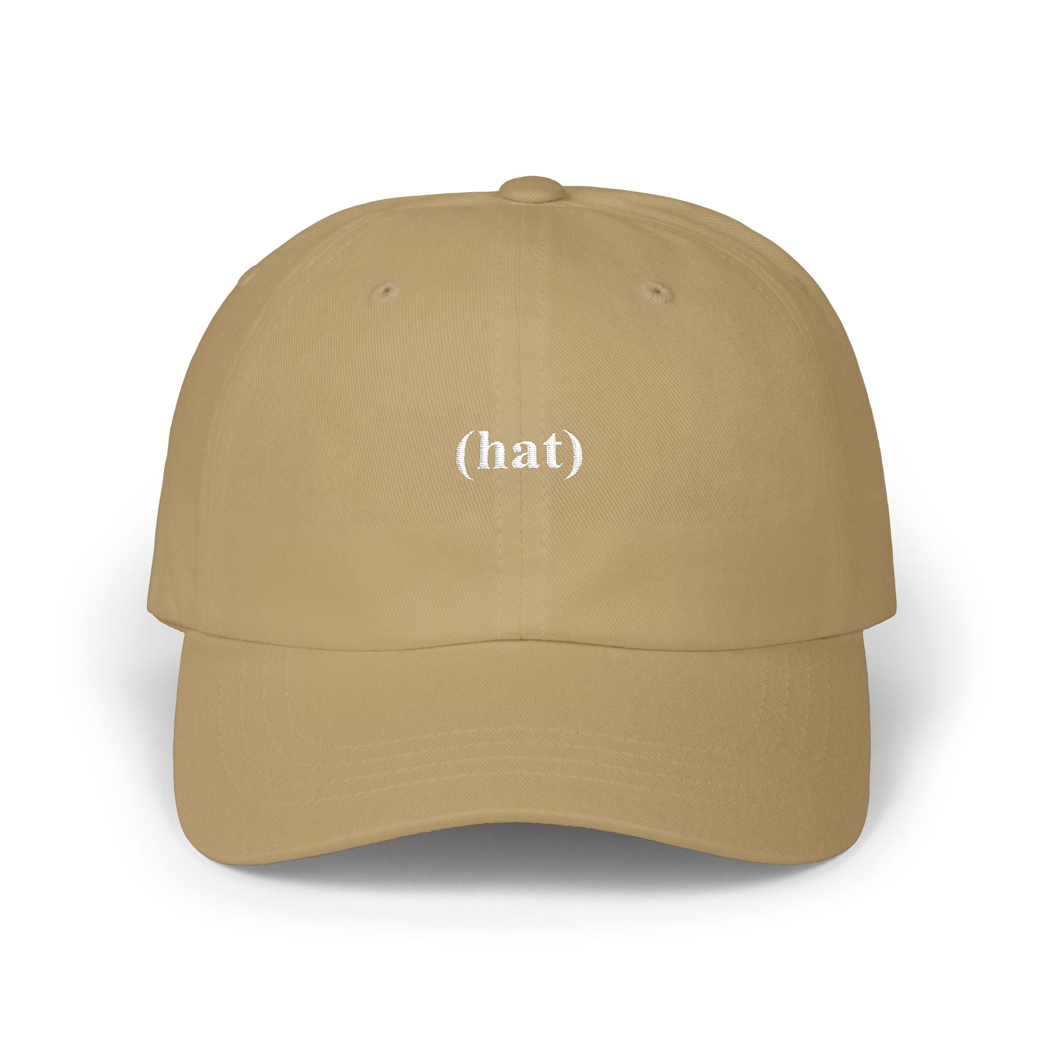 (hat) Embroidered Dad Cap — Minimal Low Profile Baseball Hat - Mutantur Labs LLC