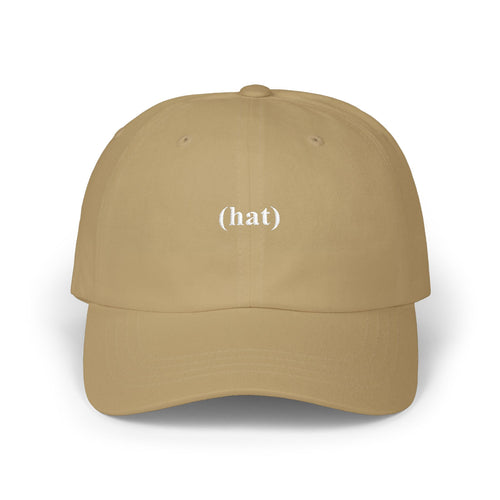 (hat) Embroidered Dad Cap — Minimal Low Profile Baseball Hat - Mutantur Labs LLC