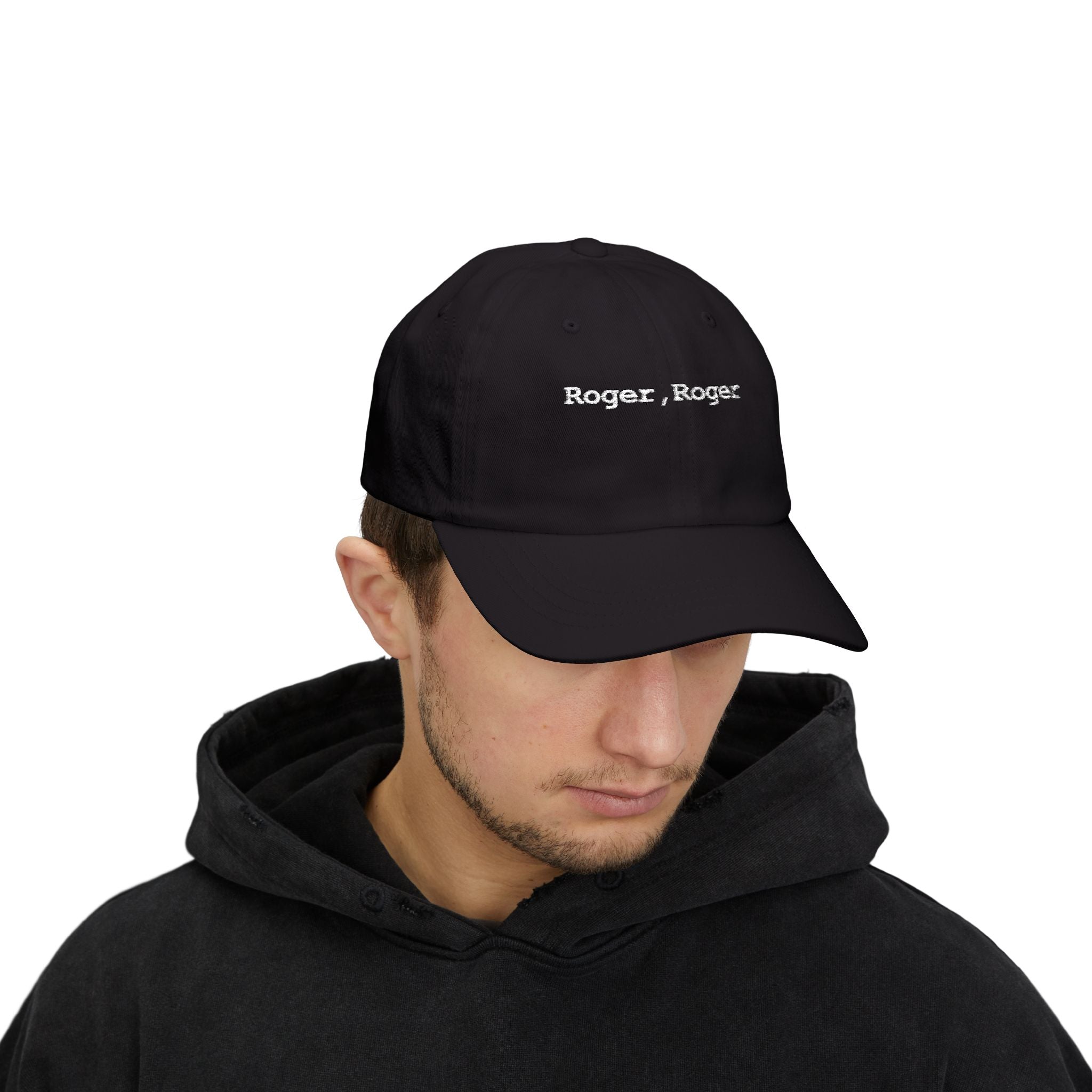 Roger, Roger Dad Cap Embroidered Airplane movie Phrase Baseball Hat - Mutantur Labs LLC