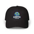 Earth Crew Dad Cap – Embroidered Globe Baseball Hat - Mutantur Labs LLC