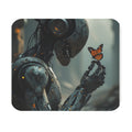 Robot Butterfly Mouse Pad | Futuristic Desk Accessory for Gaming, Home Office & Tech Lover Gifts - Mutantur Labs LLC