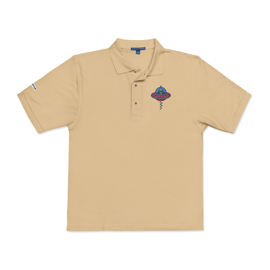 Colorful UFO Embroidered Polo - Mutantur Labs LLC