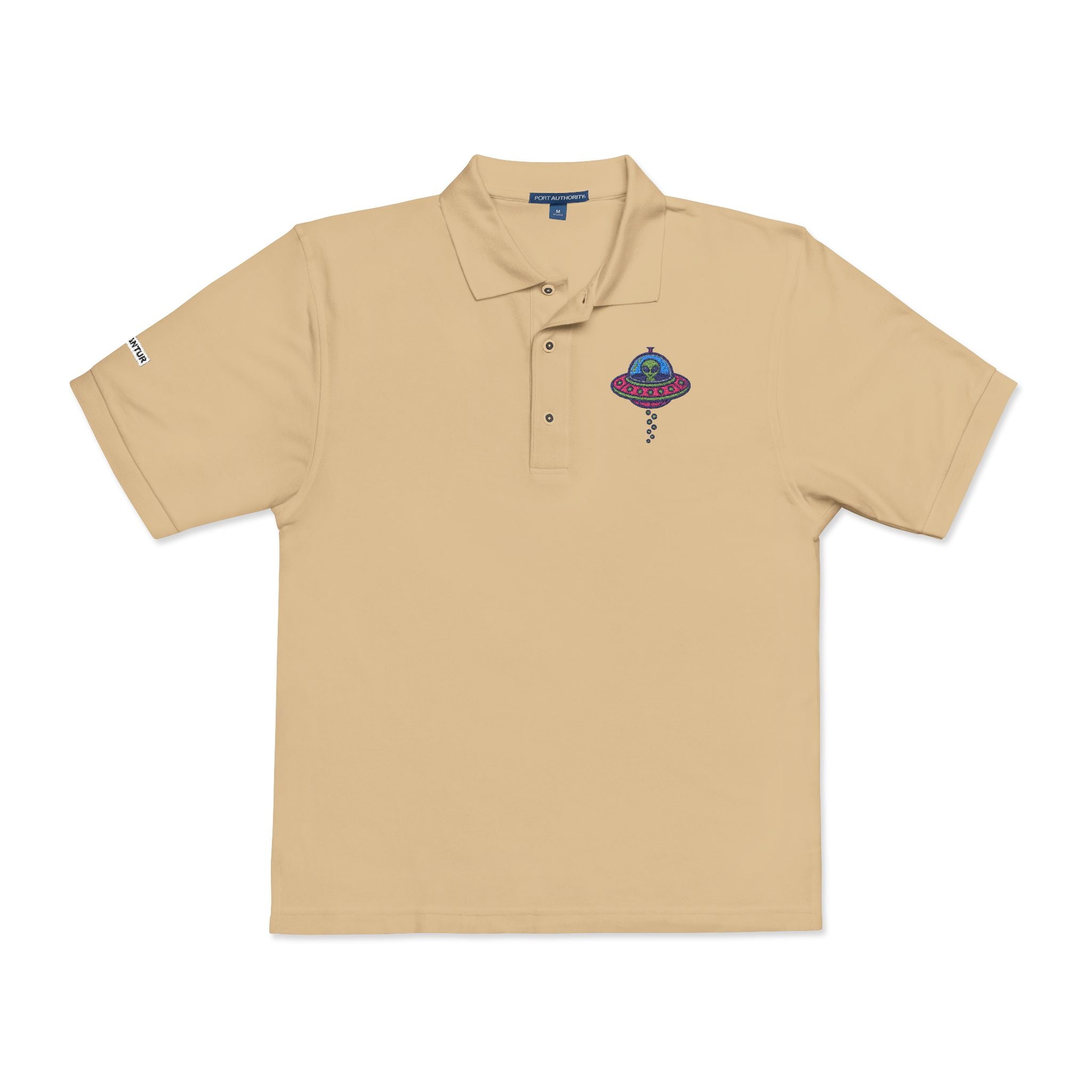 Colorful UFO Embroidered Polo - Mutantur Labs LLC