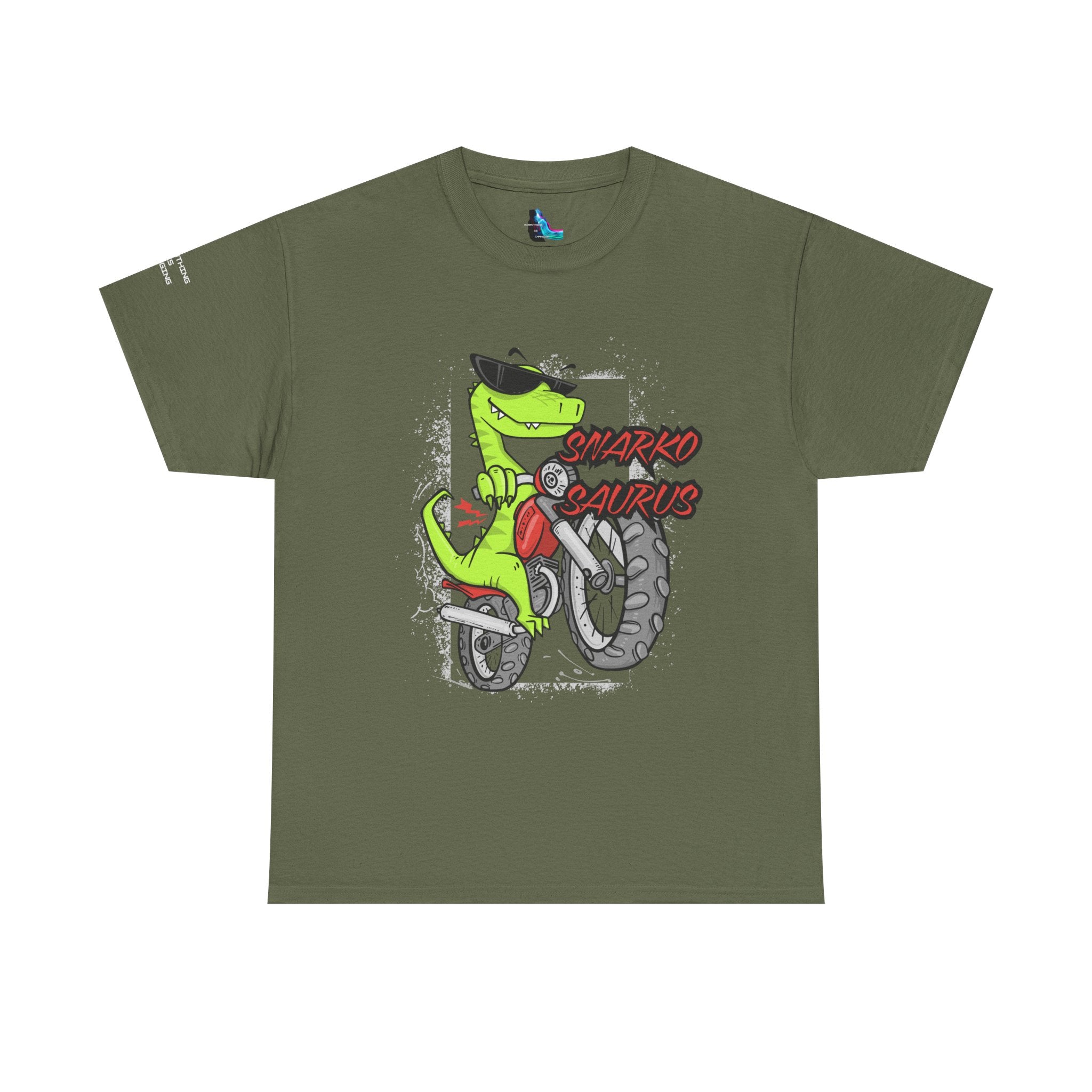 Snarkosaurus Dinosaur T-Shirt — Funny Dino Graphic Tee for Dinosaur Lovers - Mutantur Labs LLC