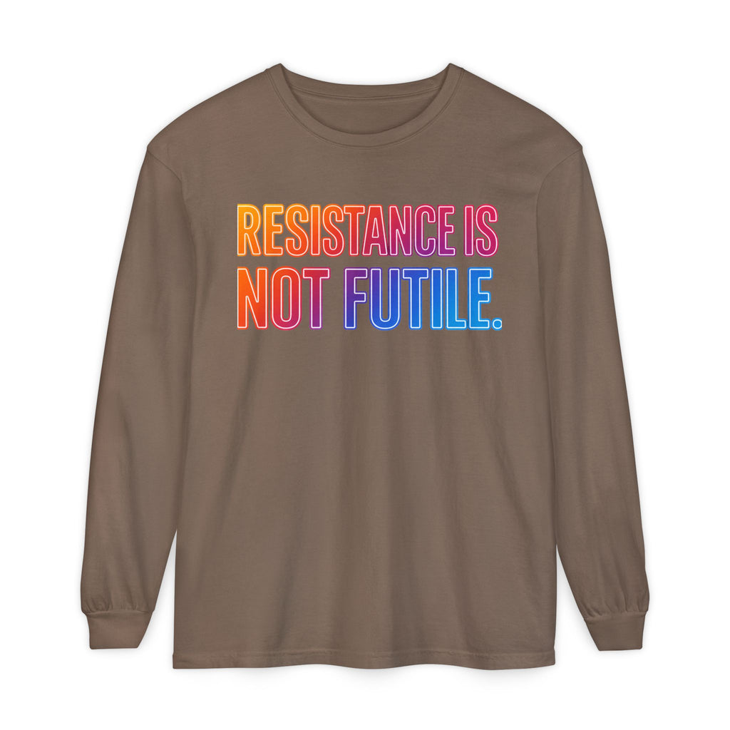 Resistance Is Not Futile Long Sleeve Tee – Rally for Freedom Shirt