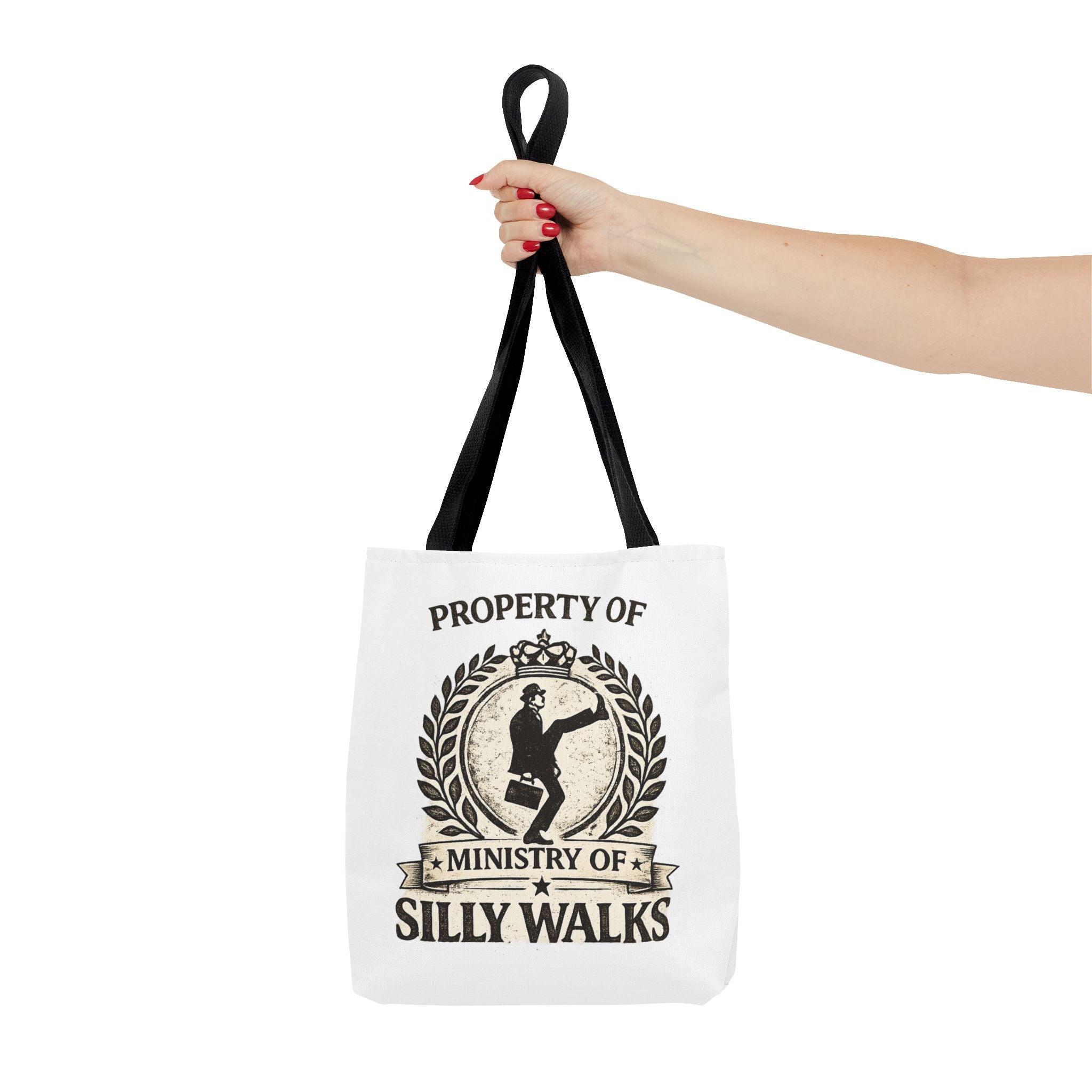 Ministry of Silly Walks Eco Friendly tote bag - Mutantur Labs LLC