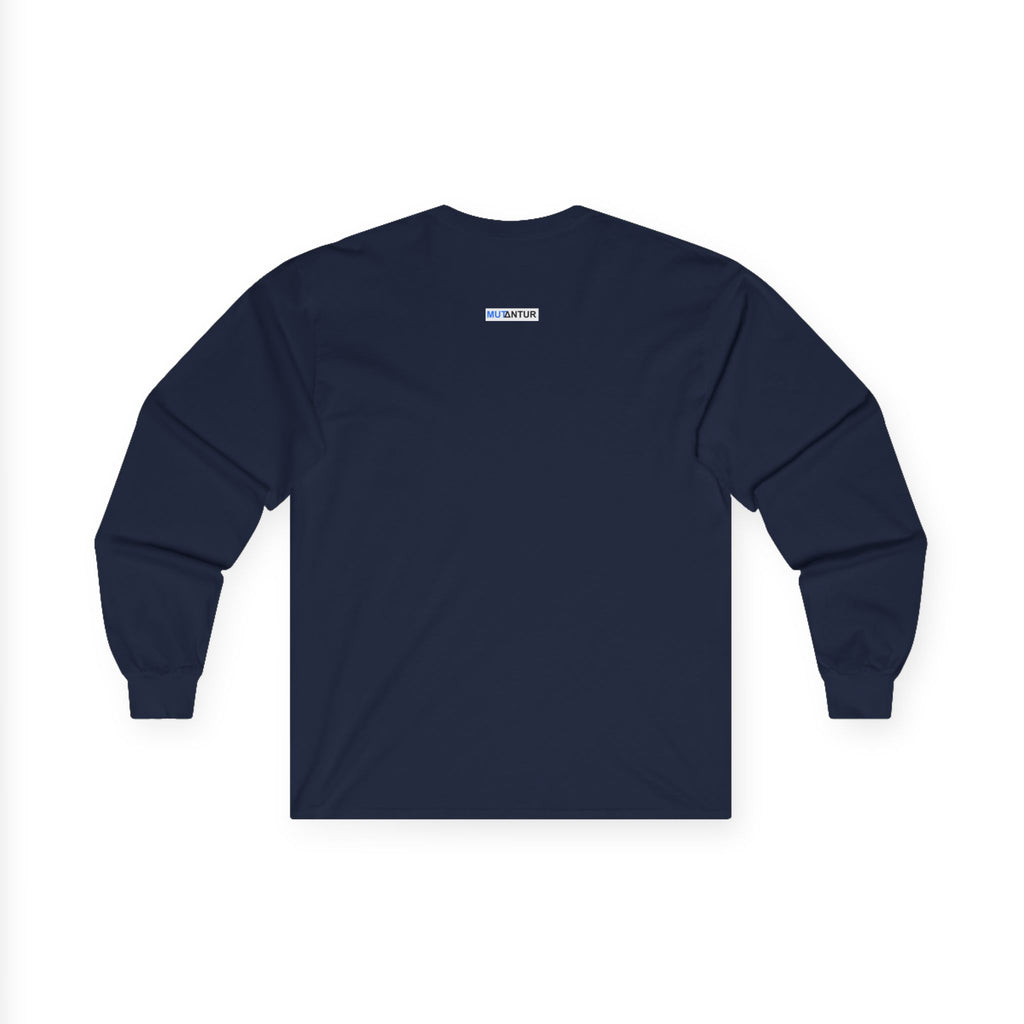 Technically the Glass Is Always Full Long Sleeve Tee — Science H2O Humor Shirt - Mutantur Labs LLC