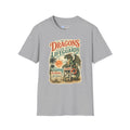 Dragons Are Not Lifeguards T-Shirt — Retro Beach Dragon Graphic Tee - Mutantur Labs LLC