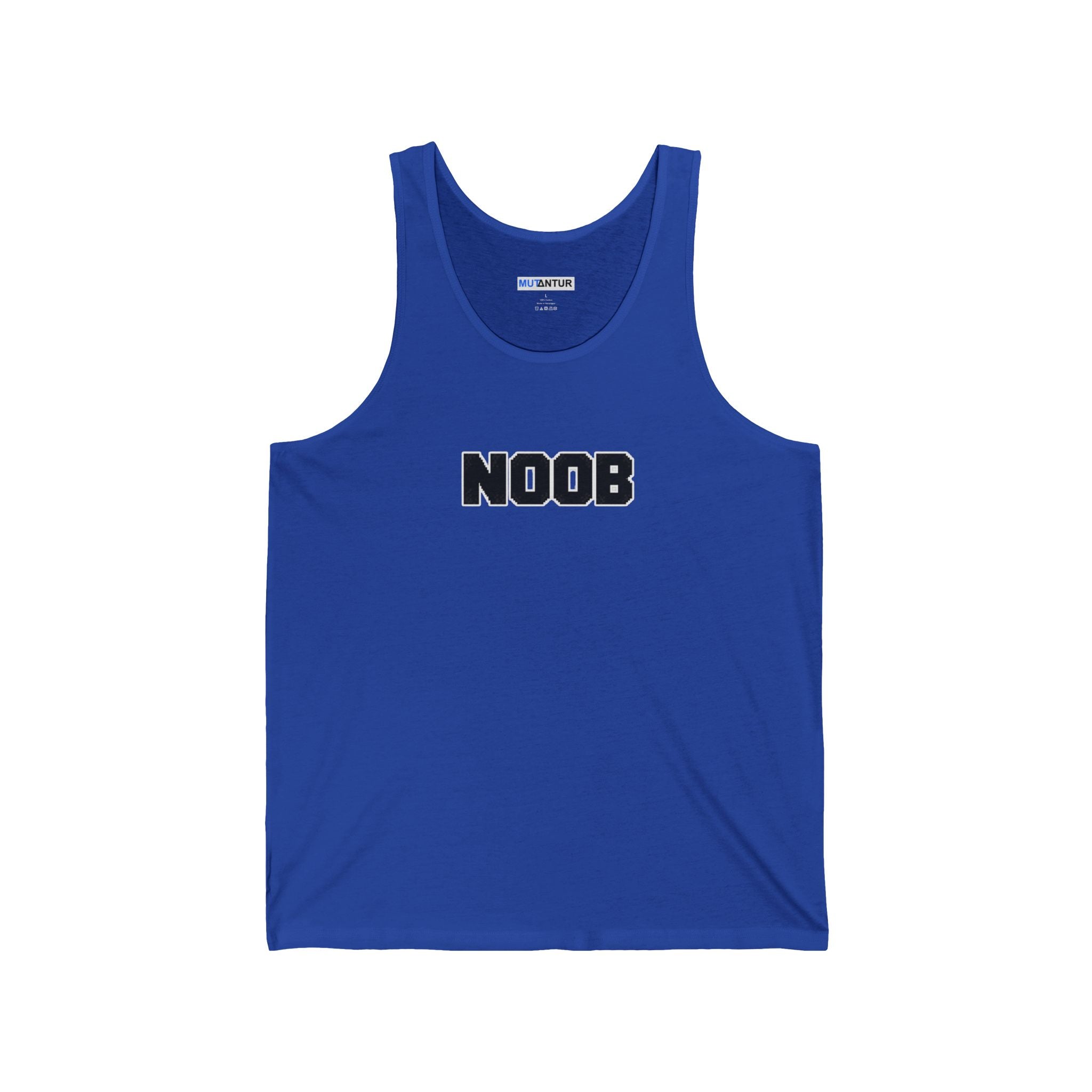 Noob Tank Top — Unisex Jersey Tank Top