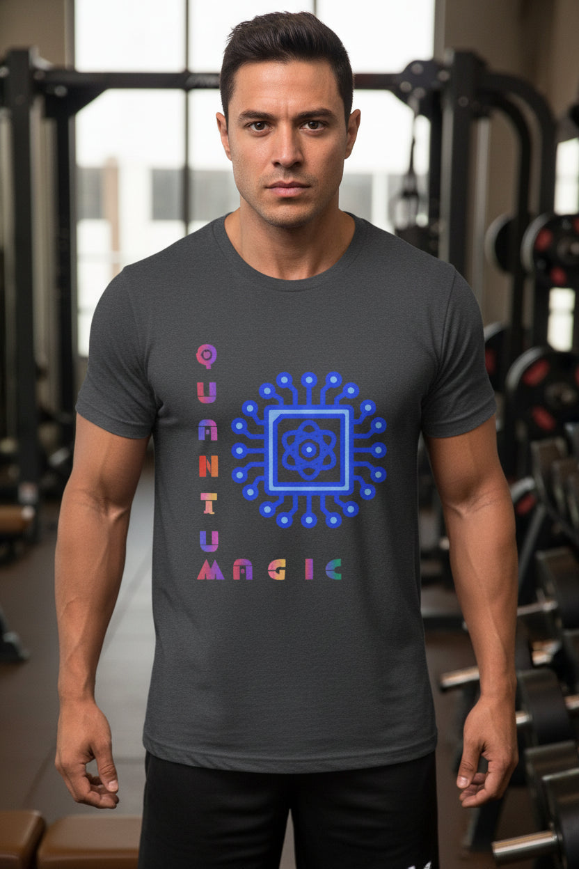 Quantum Magic T-Shirt | Circuit Atom Science Tech Tee - Mutantur Labs LLC