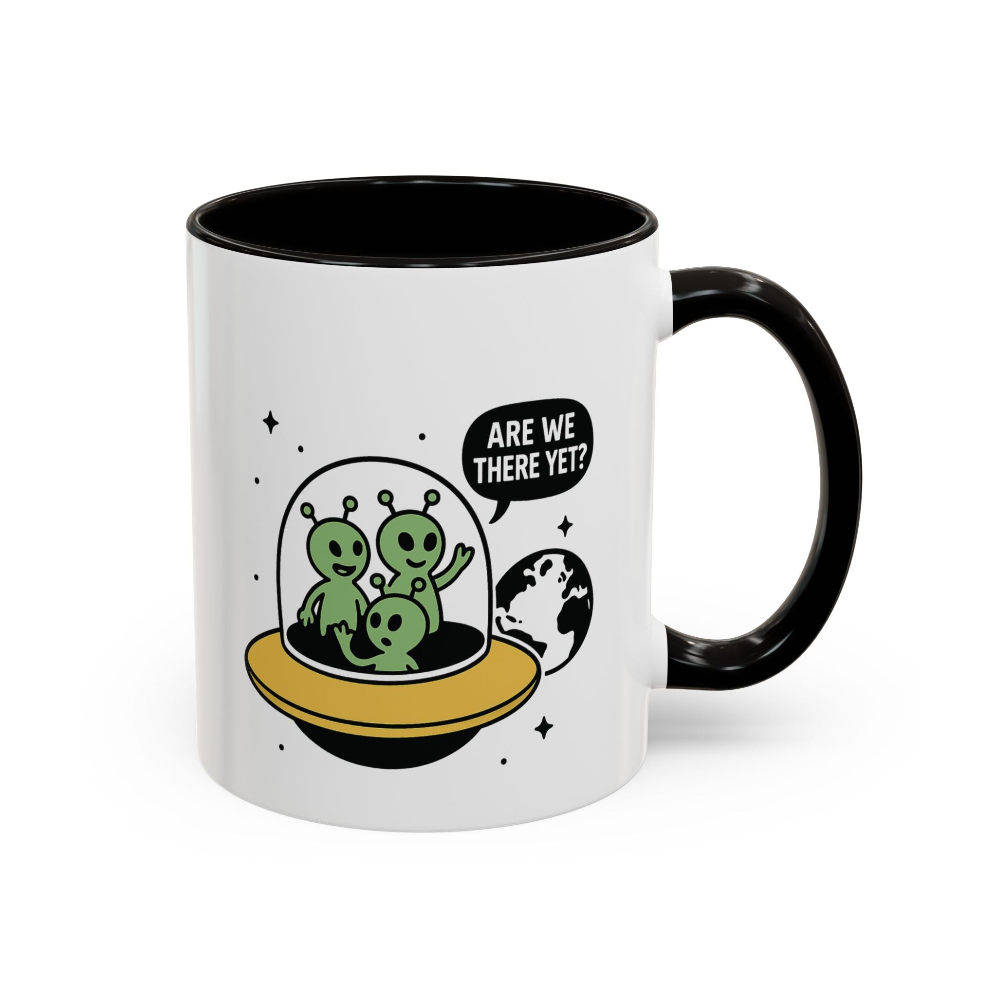 Are we there yet? Alien Adventure Mug - Mutantur Labs LLC