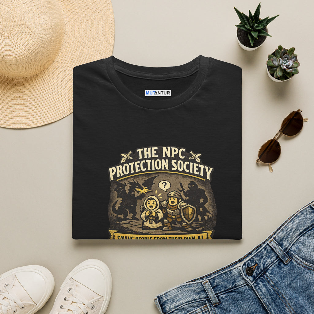 The NPC Protection Society Vintage Gaming Tee