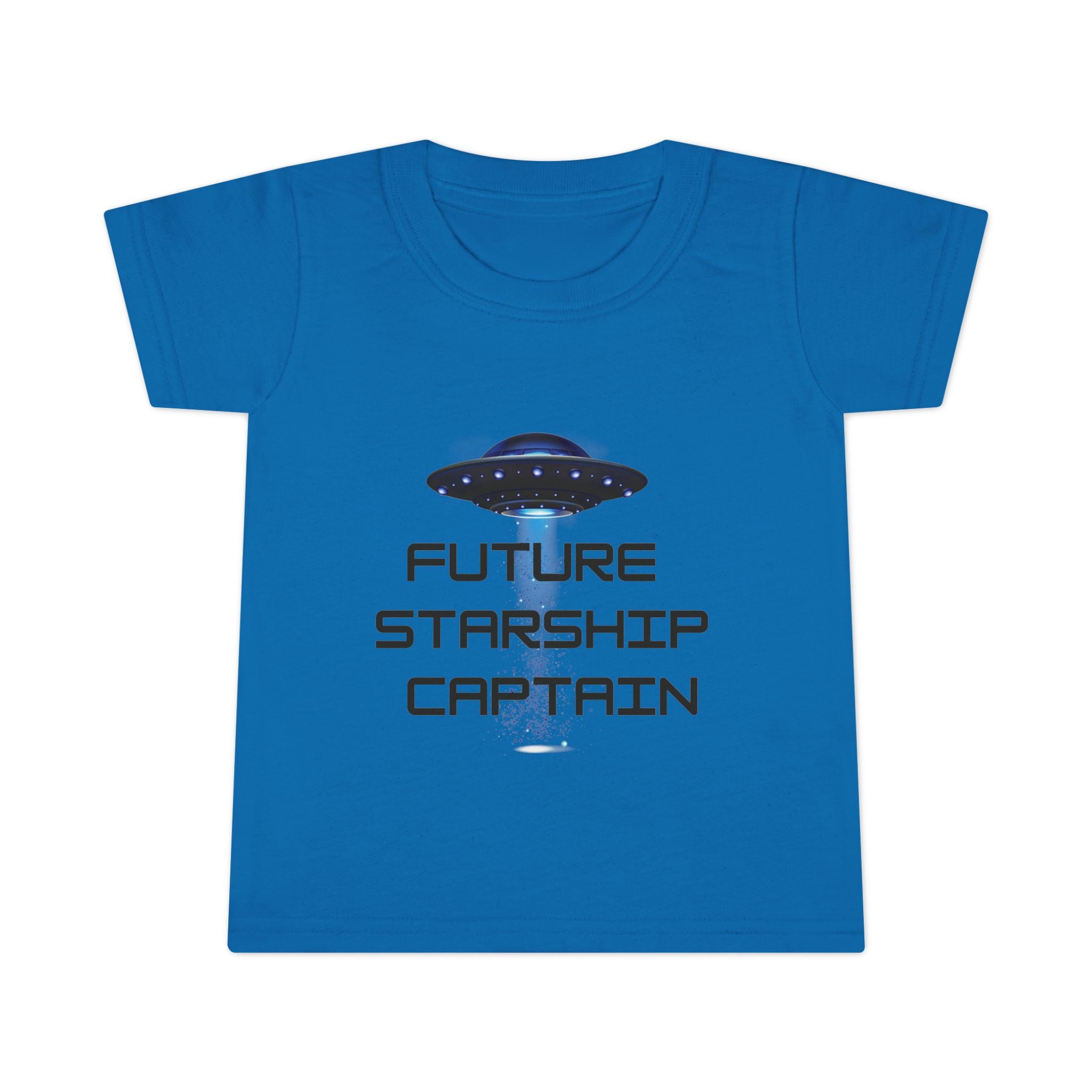 Future Starship Captain Toddler T-Shirt – Space Adventure Kids Tee - Mutantur Labs LLC