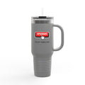 Upgrade Your Timeline 40oz Travel Mug — This Timeline Is Temporary Insulated Tumbler - Mutantur Labs LLC
