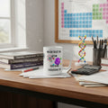 Science Mug — Never Trust an Atom, They Make Everything Up 15oz Ceramic Coffee Cup - Mutantur Labs LLC