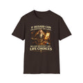 If Deckard Cain Can Identify My Loot, He Can Identify My Life Choices" Diablo RPG Gamer Tee - Mutantur Labs LLC