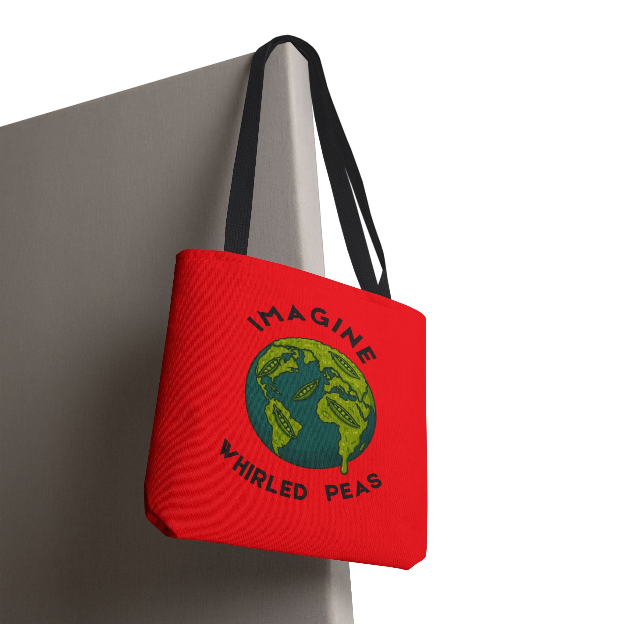 Imagine Whirled Peas Eco-Friendly Tote Bag - Mutantur Labs LLC