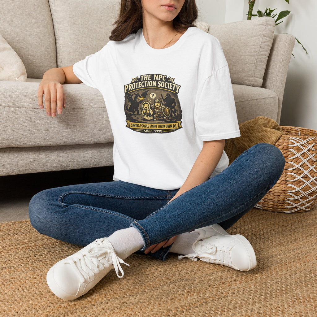 The NPC Protection Society Vintage Gaming Tee